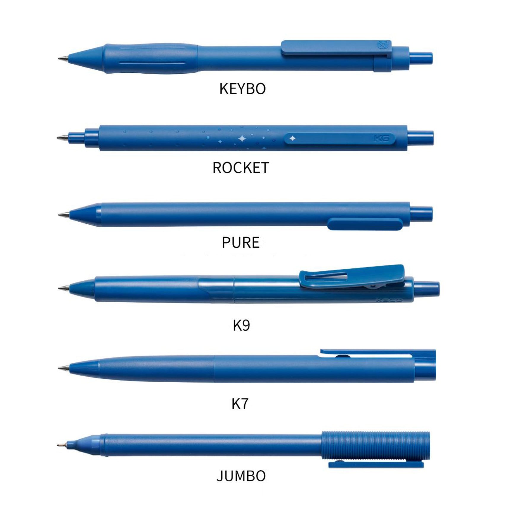Kaco | Gel Pens | 0.5mm | Right Choice Starry Sky Set | Pack of 6 Pens