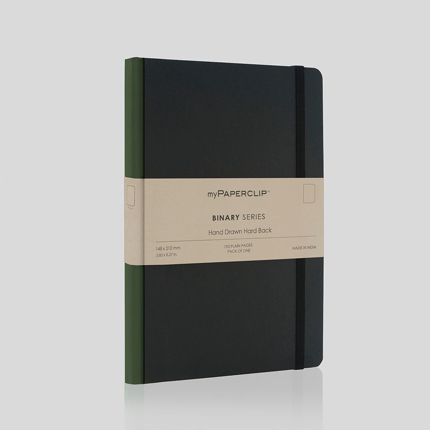 BSH192A5 - Black with colour spine