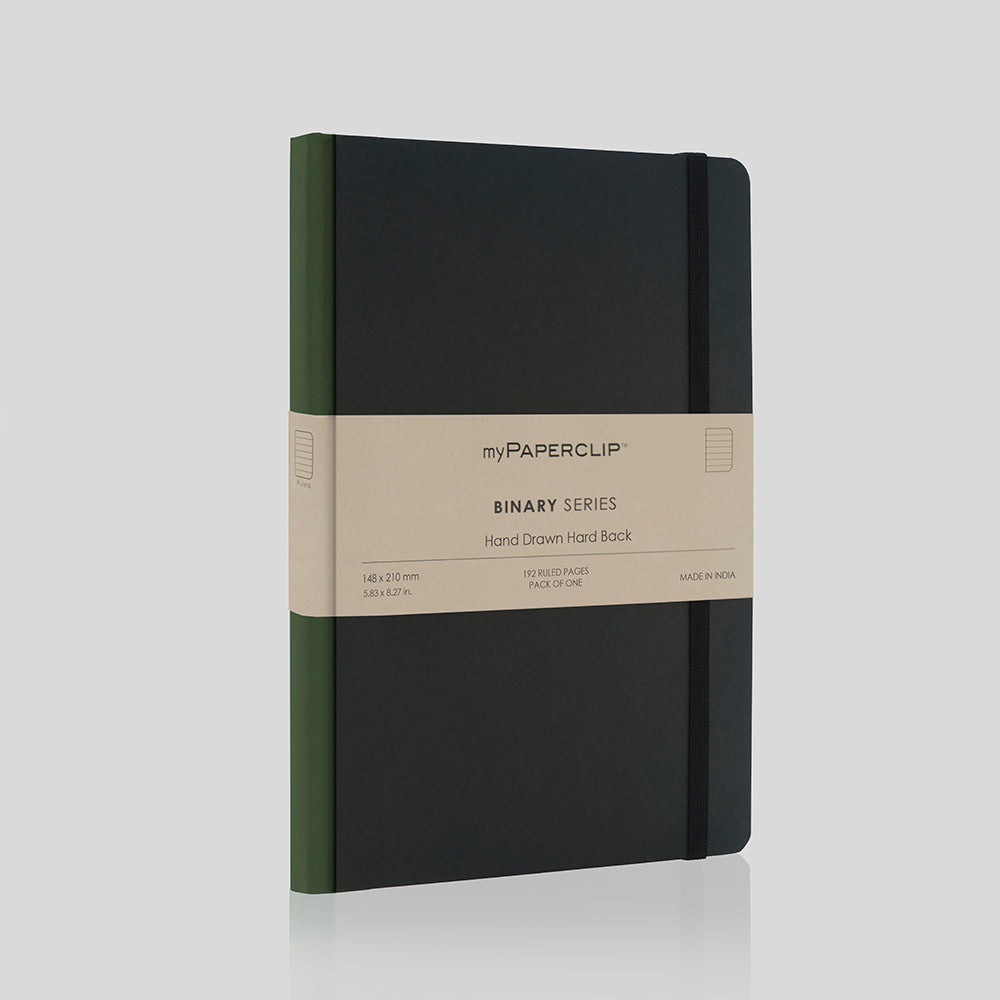 BSH192A5 - Black with colour spine