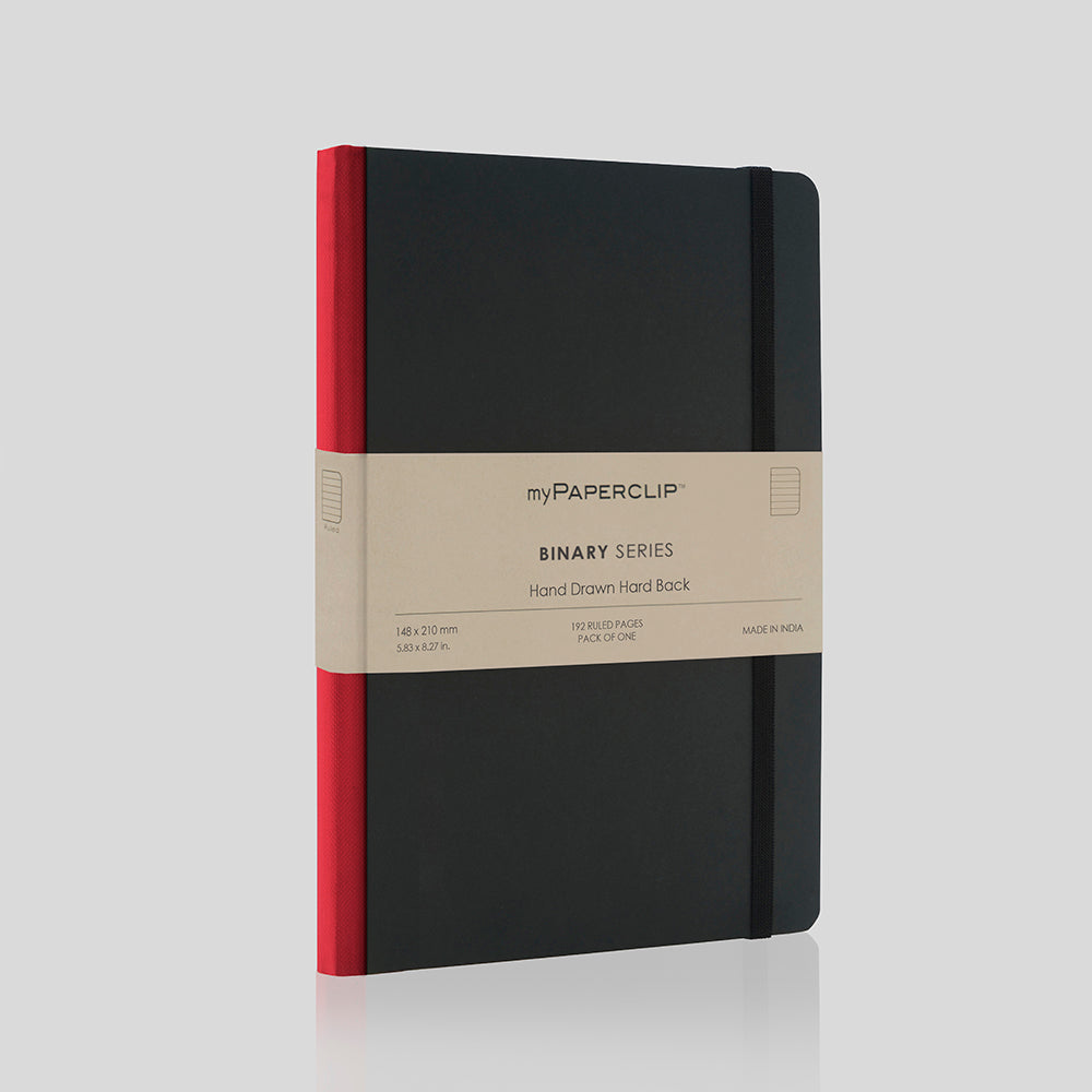 BSH192A5 - Black with colour spine