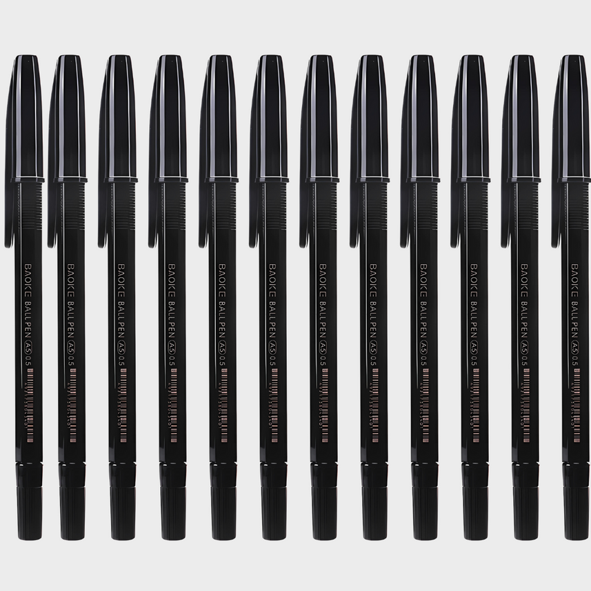 Baoke | Ballpoint Pen | 0.5mm | Black Ink | A5