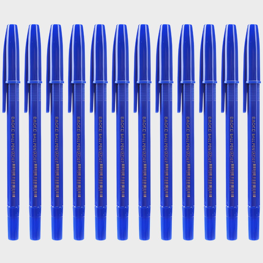 Baoke | Ballpoint Pen | 0.7mm | Blue Ink | A7