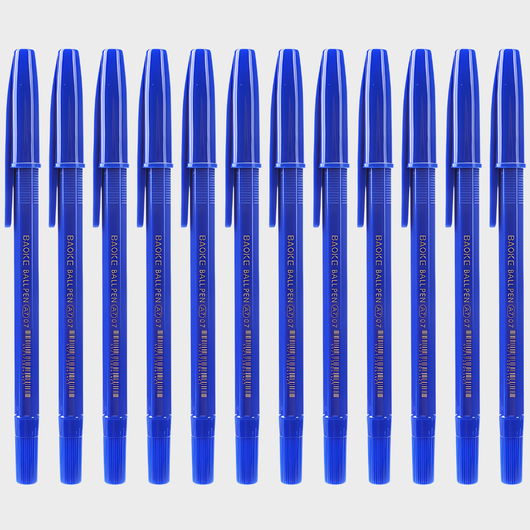 Baoke | Ballpoint Pen | 0.7mm | Blue Ink | A7