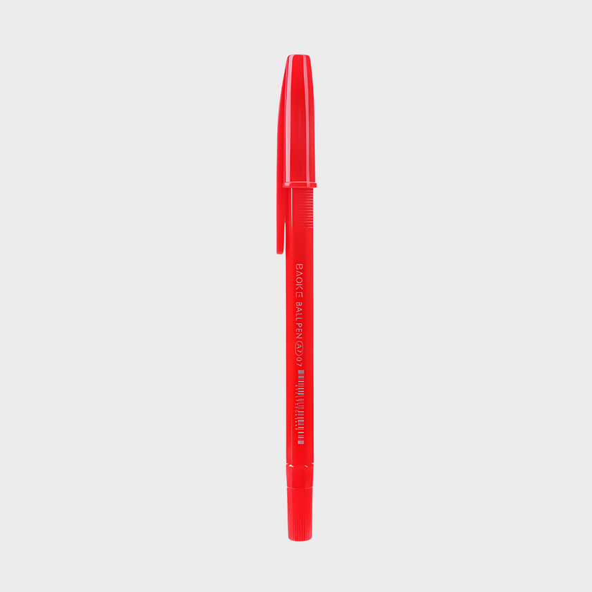 Baoke | Ballpoint Pen | 0.7mm | Red Ink | A7