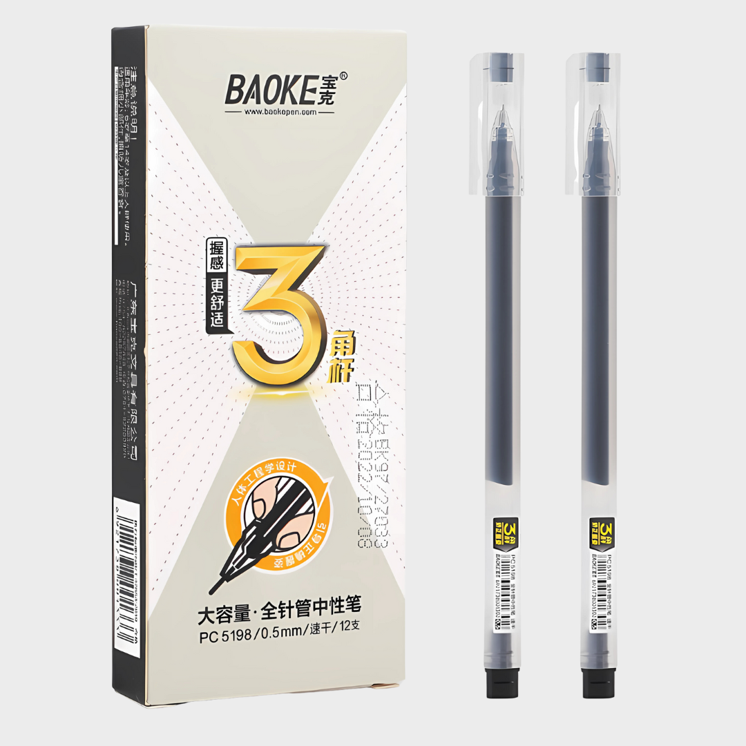 Baoke | Gel Pen | 0.5mm | Black Ink | PC5198
