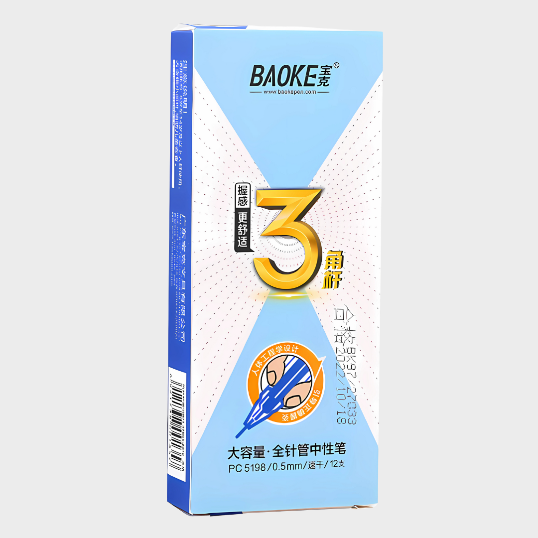 Baoke | Gel Pen | 0.5mm | Blue Ink | PC5198