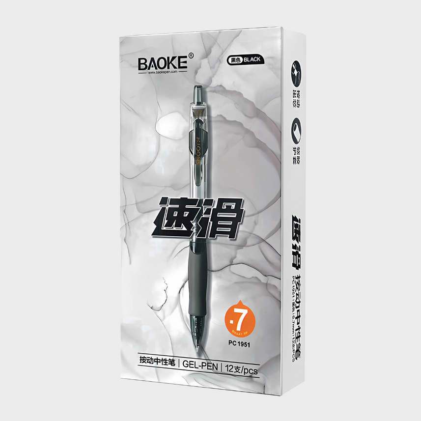 Baoke | Gel Pen | 0.7mm | Black Ink | PC1951