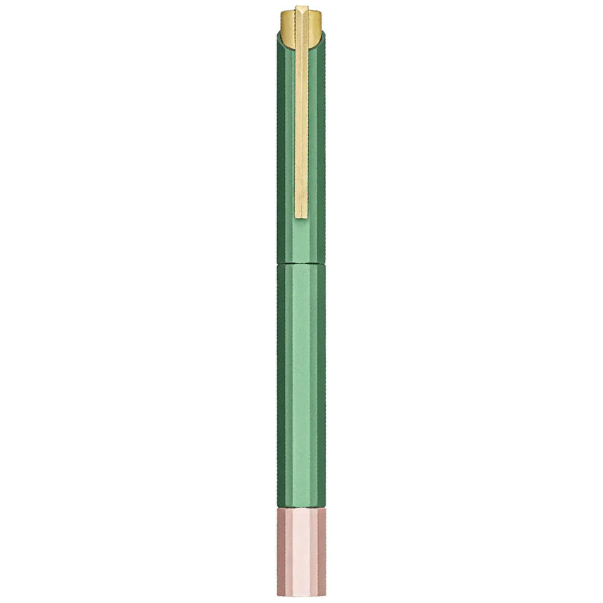 Ystudio Glamour Evolve Series – Bihex Rollerball Pen (Green)
