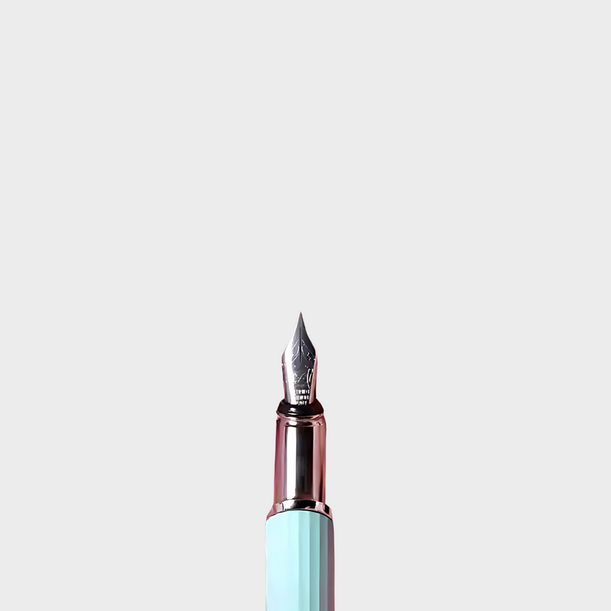 Bixia | Fountain Pen | 0.5mm | Fanghua Series | Small | Clear Sky Blue | F Nib