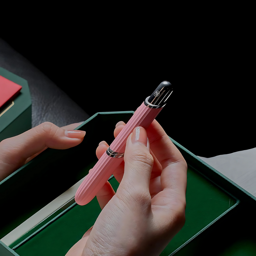 Bixia | Fountain Pen | 0.5mm | Fanghua Series | Small | Sakura Pink | F Nib