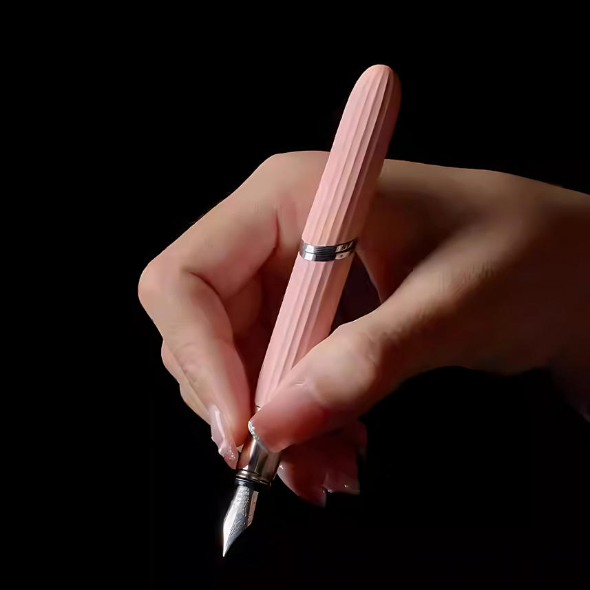 Bixia | Fountain Pen | 0.5mm | Fanghua Series | Small | Sakura Pink | F Nib