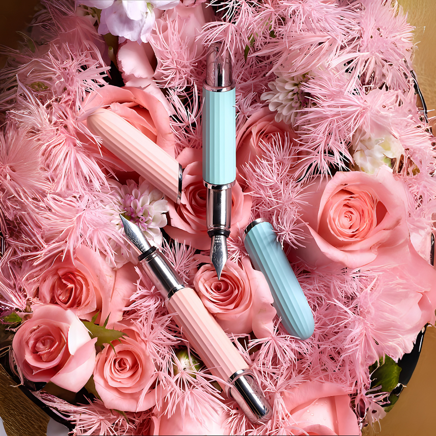 Bixia | Fountain Pen | 0.5mm | Fanghua Series | Small | Sakura Pink | F Nib