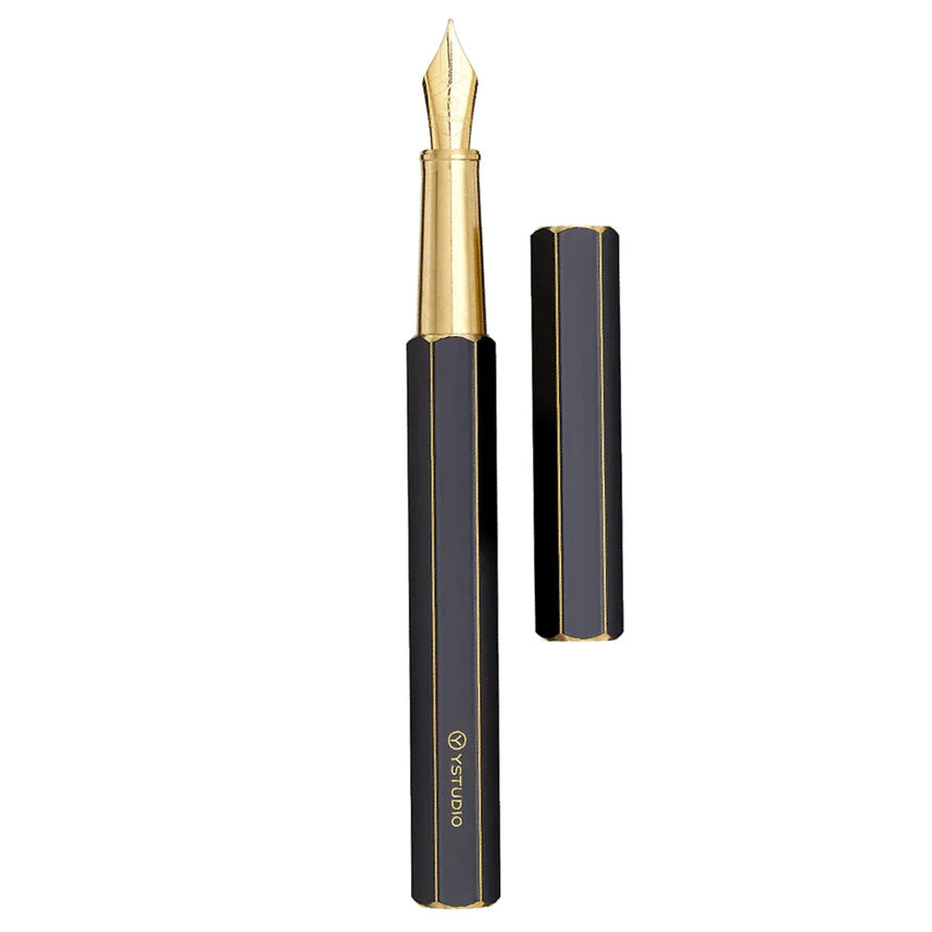 Ystudio | Fountain Pen | Classic Revolve | Black