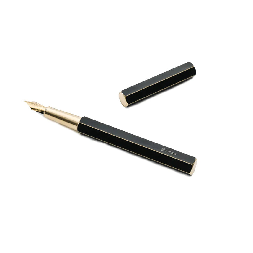Ystudio | Fountain Pen | Classic Revolve | Black
