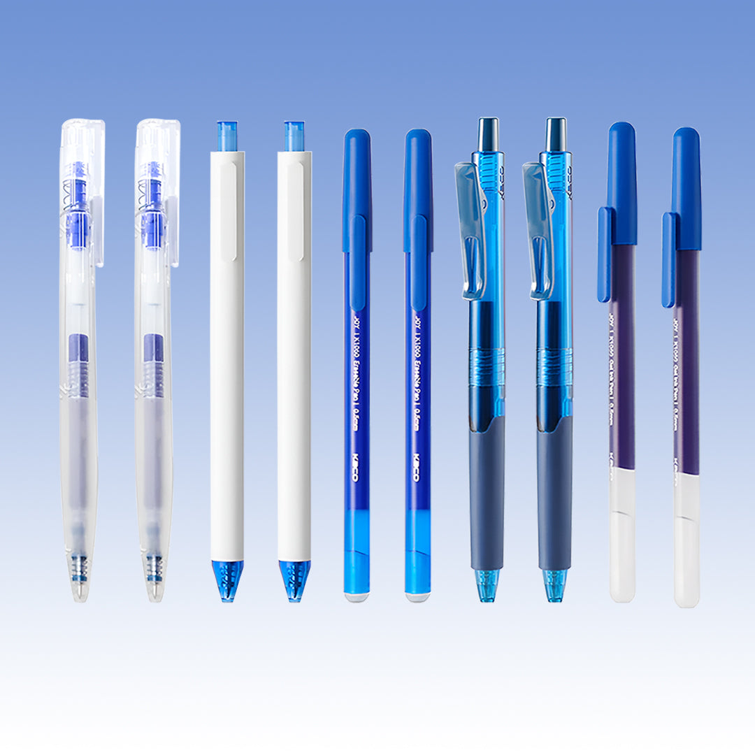 Cool Blue Pen Set