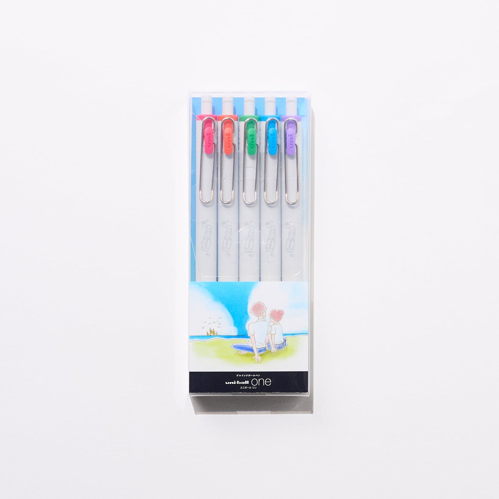[Limited] uni-ball one Gel Ink Pen Set "Memories with You by the Sea" / uni