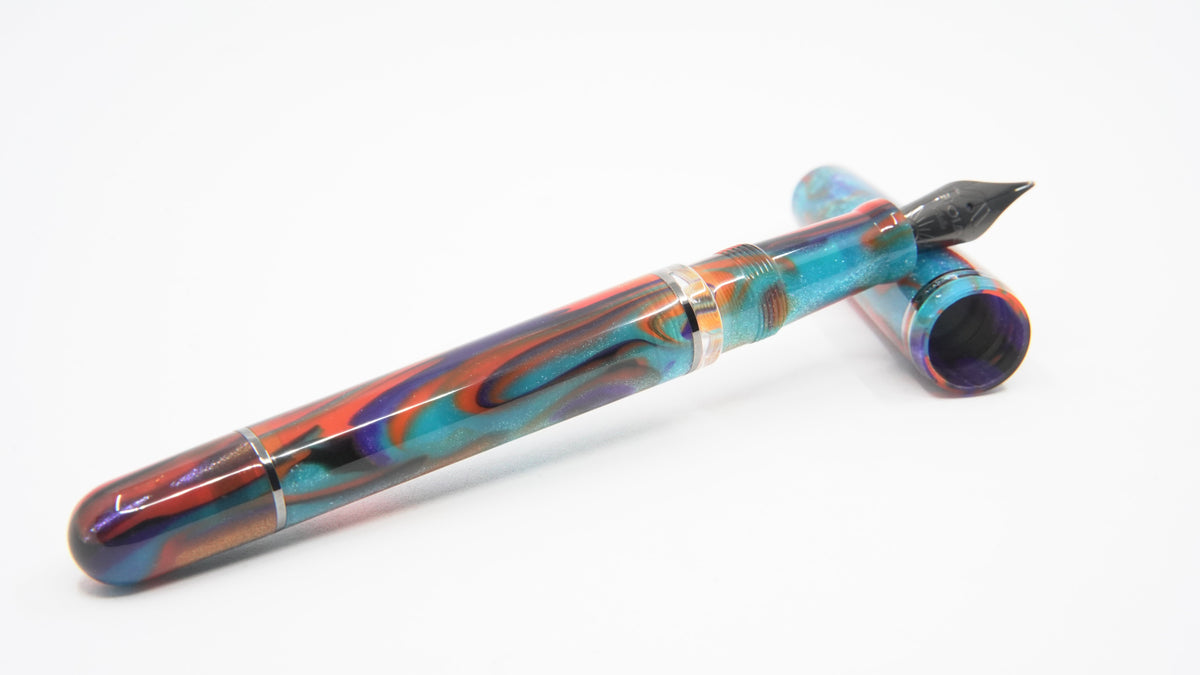 GIOIA Metis Iride Fountain Pen – Black Trim