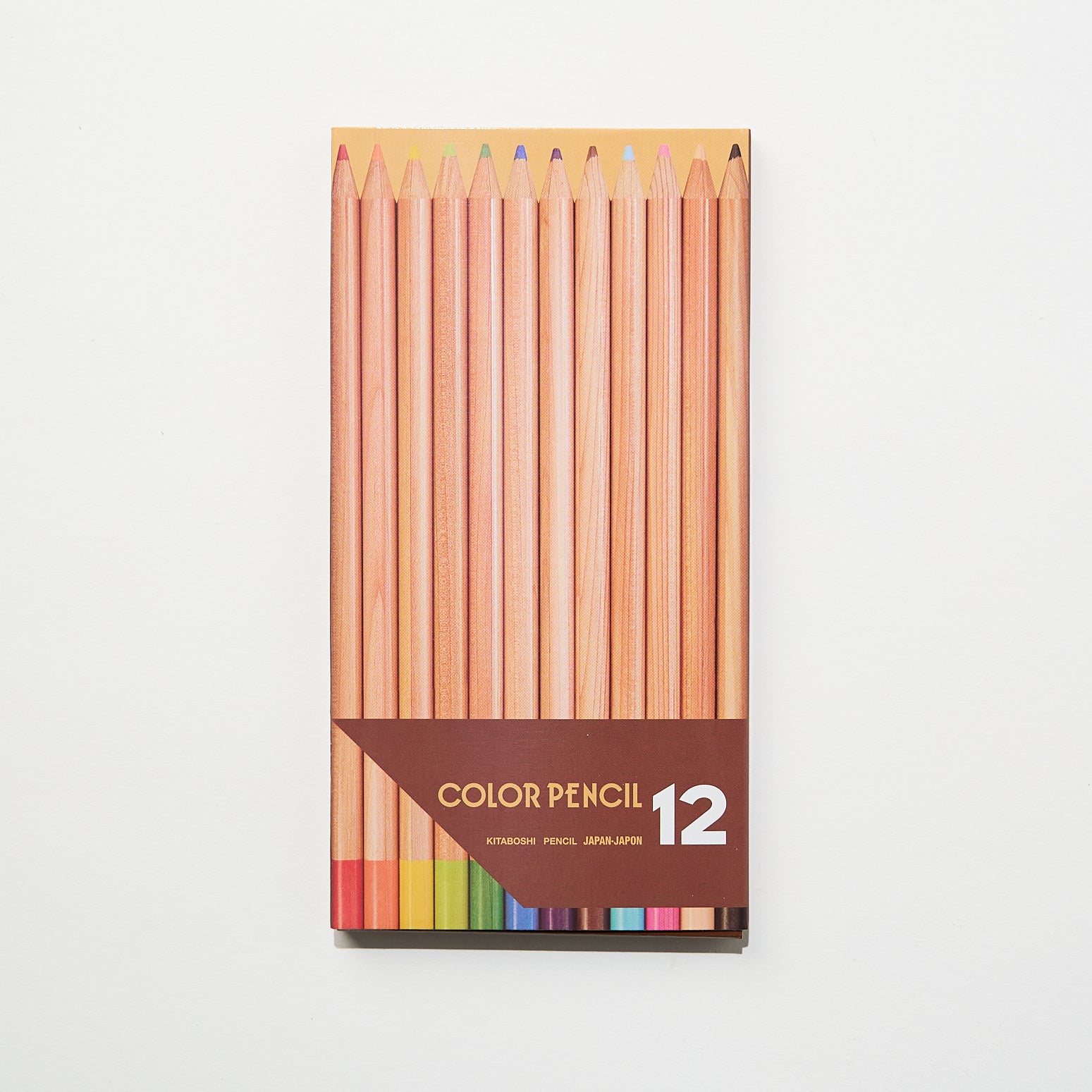 Natural Wood Color Pencils / Kita-Boshi Pencil