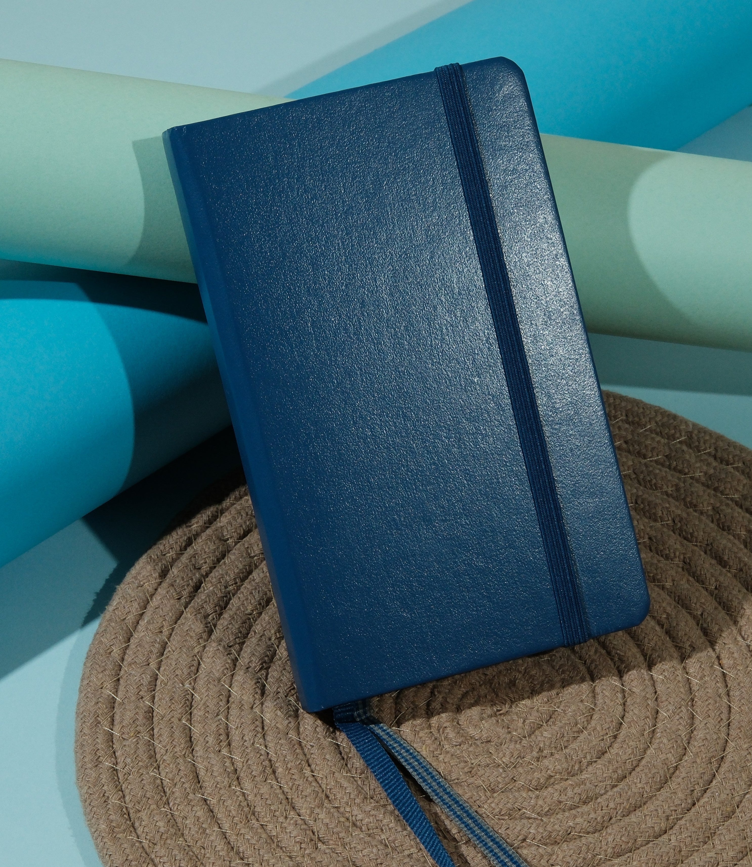 LEUCHTTURM1917 Hardcover Notebook Pocket (A6), Ruled, 187 Pages - Indigo