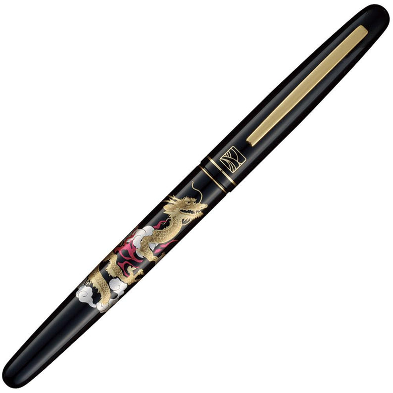 Kuretake | Fountain Brush | Makie Story | Dragon and Jewel Black | DU185-615
