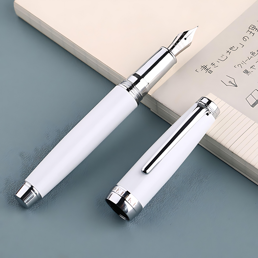 Delike | Fountain Pen | Crescent Moon 3 | Cream White