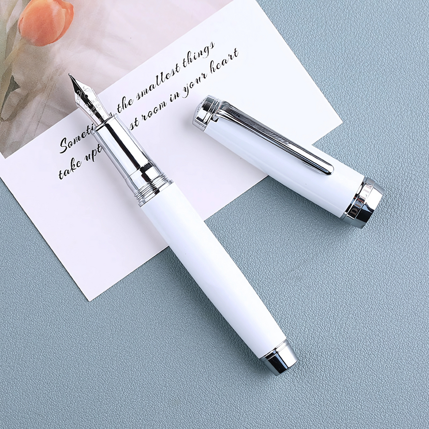 Delike | Fountain Pen | Crescent Moon 3 | Cream White