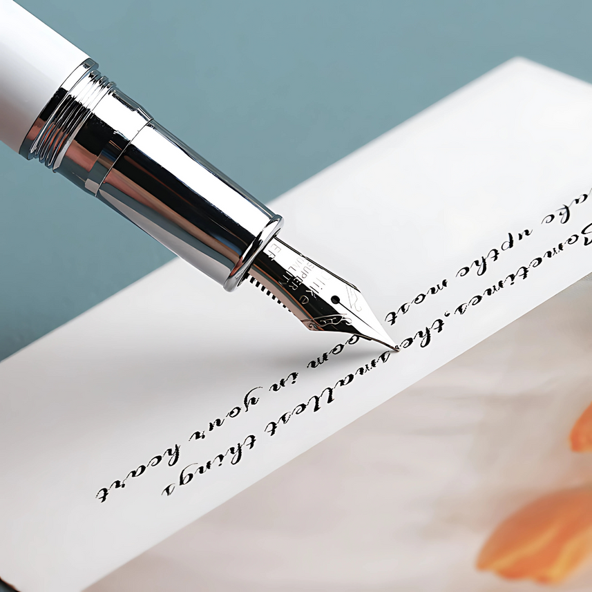 Delike | Fountain Pen | Crescent Moon 3 | Cream White