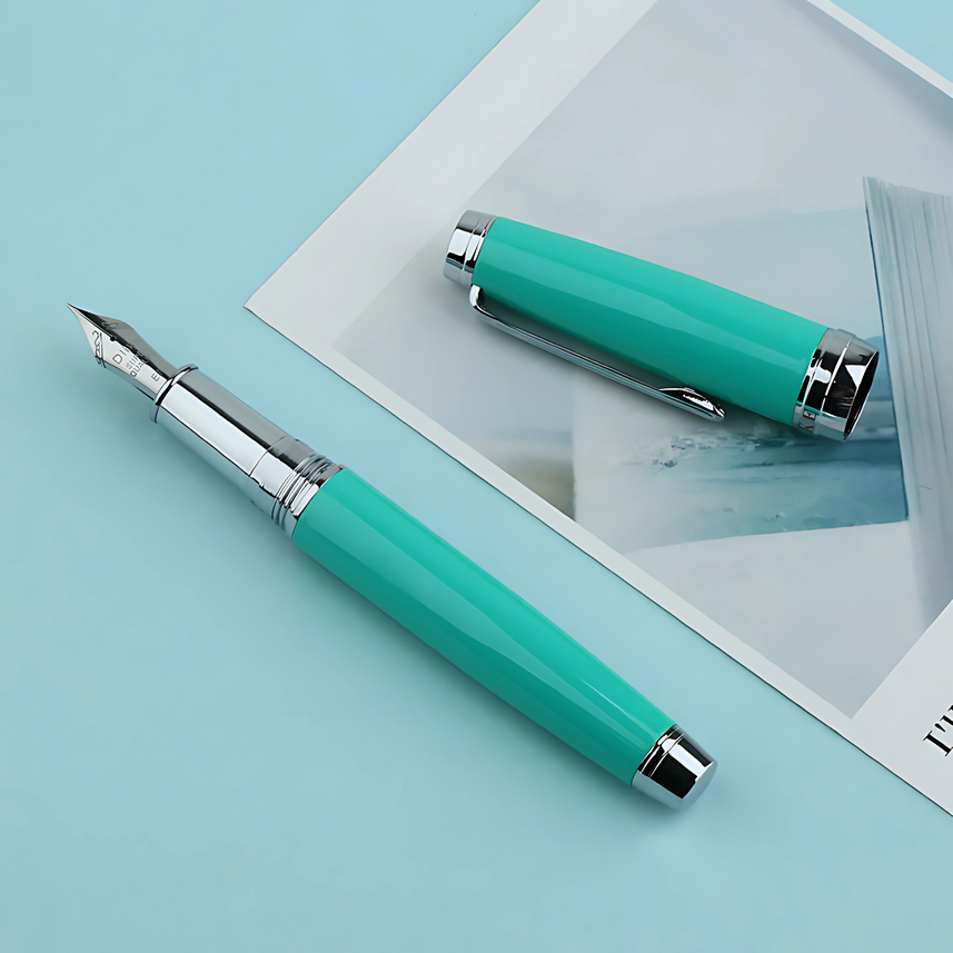 Delike | Fountain Pen | Crescent Moon 3 | Tiffuny Blue