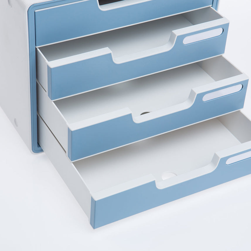 Sysmax | File Cabinet | 4 Drawers | Wine Red|Deluxe Color | For Office School  & Hospital