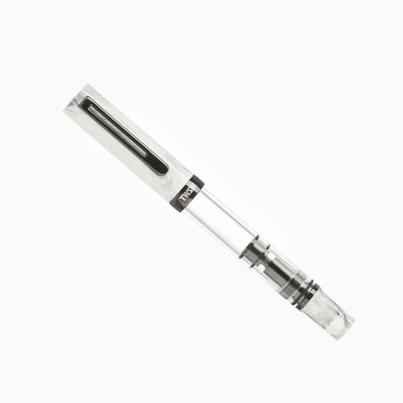 TWSBI ECO Carrara with Onyx Fountain Pen
