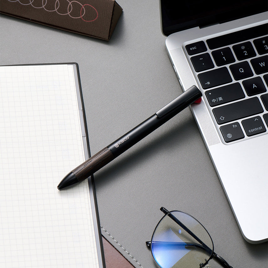 Easy 3 in 1 Metal/Wooden Multifunctional Pen