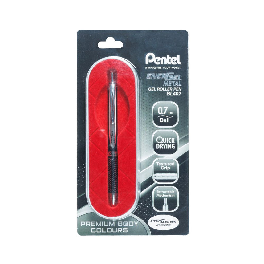 METAL GEL ROLLER BL407