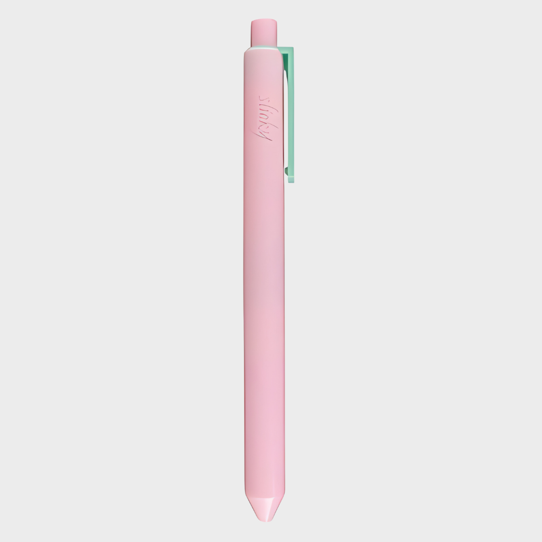Epoch Chemical | Ballpoint Pen | 0.7mm | Black Ink | Slicky | Knock Ty ...