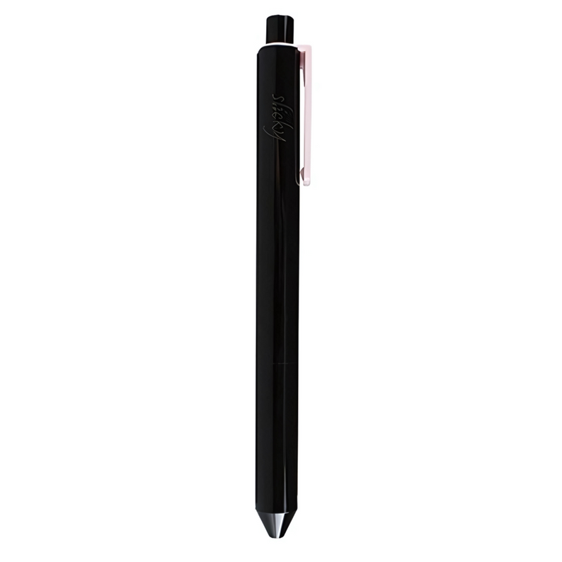 Epoch Chemical 0.7mm Slicky Knock Type Black Ink Ballpoint Pen – INDOFUTURE