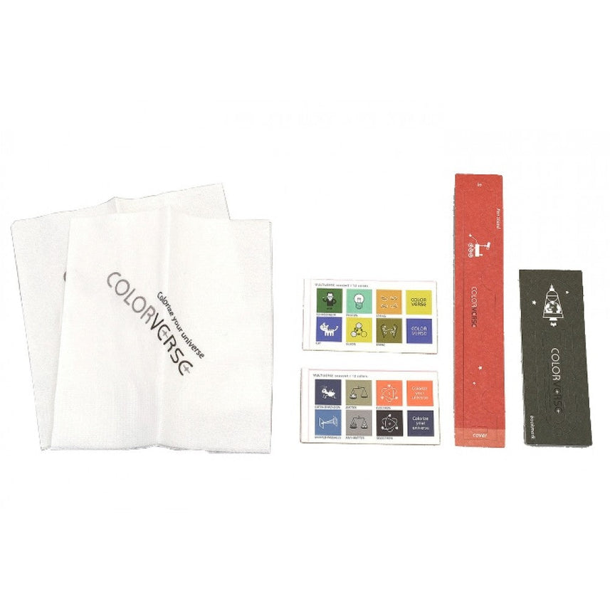 Colorverse | Multiverse Series | Season 3 | Fountain Pen Ink | Extra Dimension | Dark Blue | 65ml and 15ml | 2 Bottle Set - penpencilink