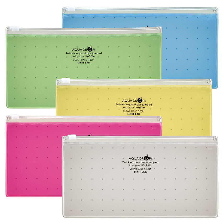 AQUA DROPs Clear Case PEN (bankbook) size