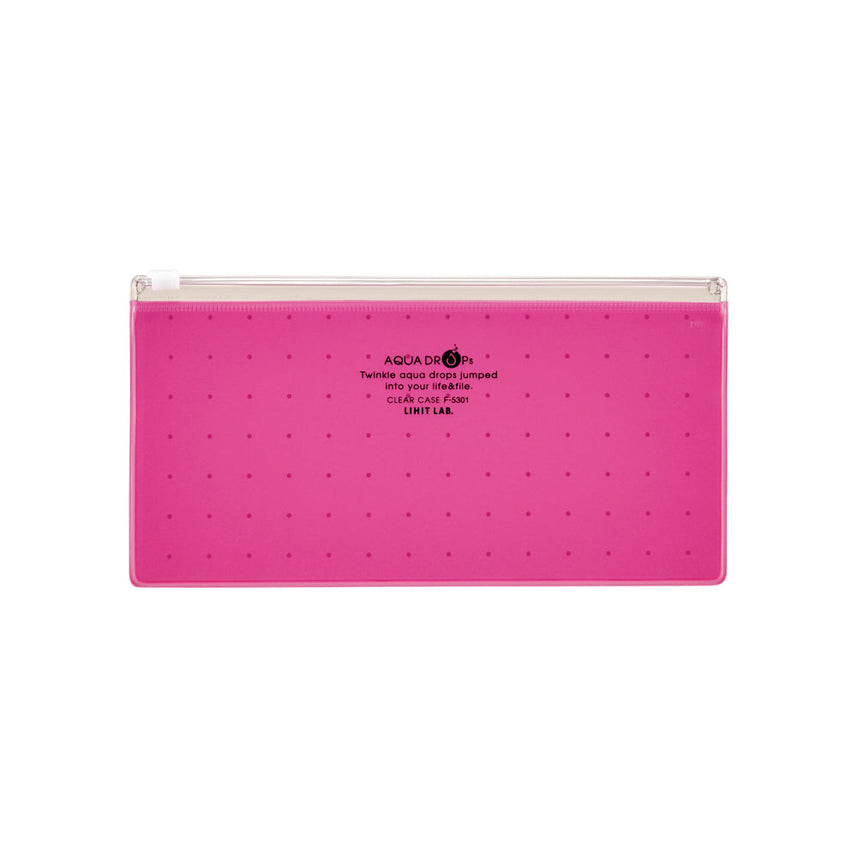 AQUA DROPs Clear Case PEN (bankbook) size