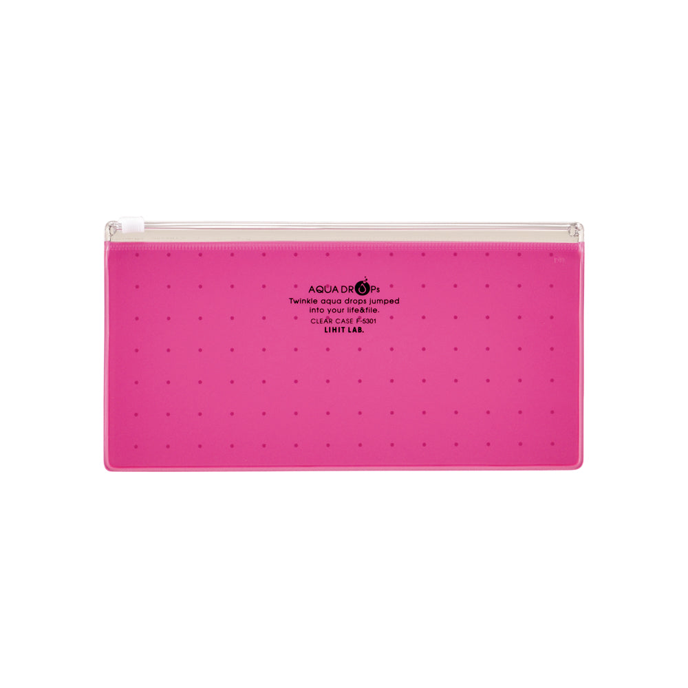 AQUA DROPs Clear Case PEN (bankbook) size