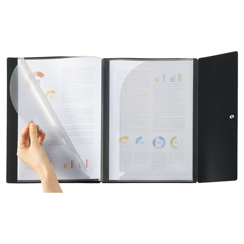 Noir x Noir Pocket Holder A4