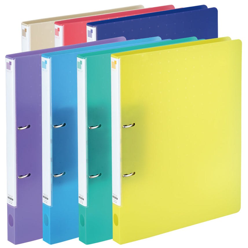 CUBE FIZZ Ring File <Twist Ring Smart Slim> A4 Vertical Back Width 27mm