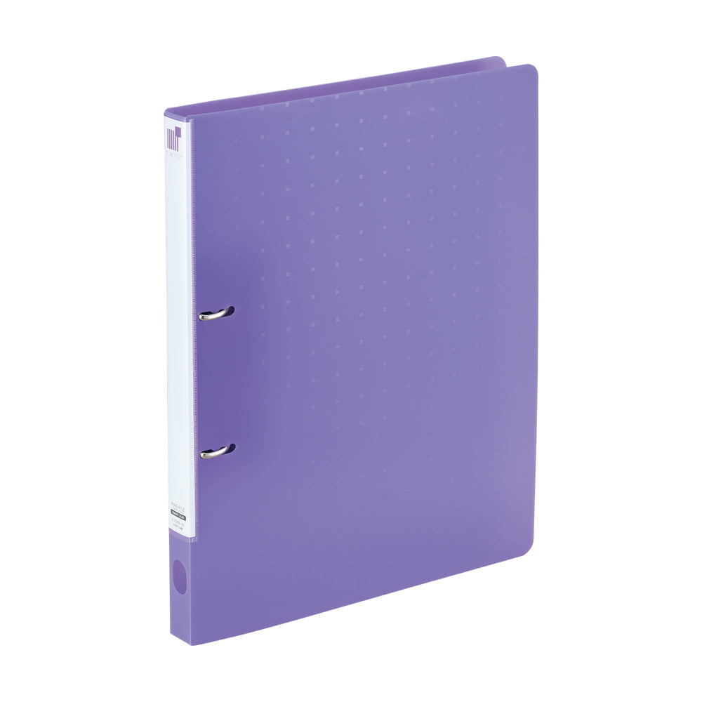 CUBE FIZZ Ring File <Twist Ring Smart Slim> A4 Vertical Back Width 27mm