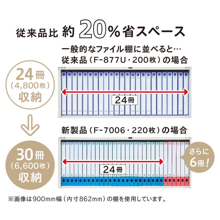 CUBE FIZZ Ring File <Twist Ring Smart Slim> A4 Vertical Back Width 31mm