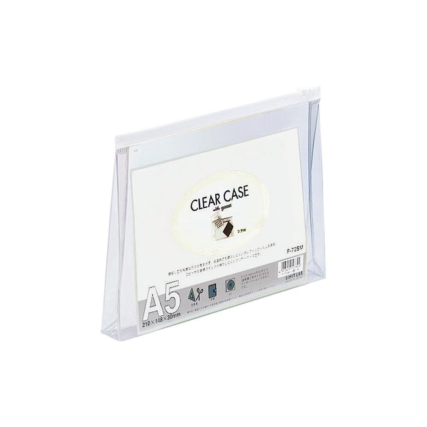 Clear case (with gusset) A5