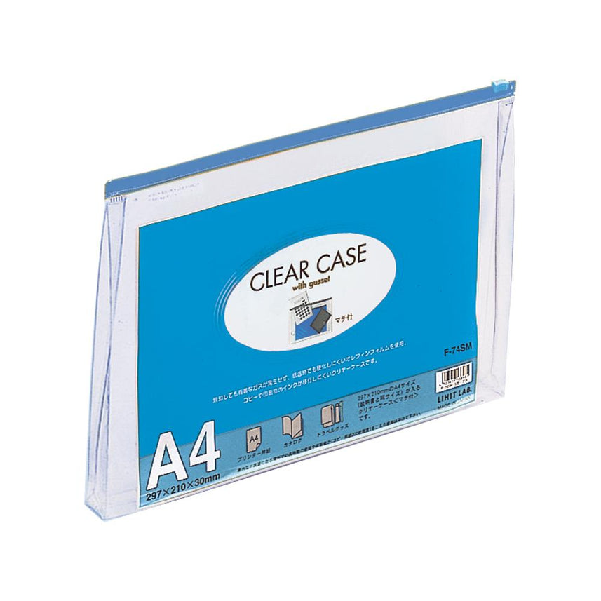 Clear case (with gusset) A4