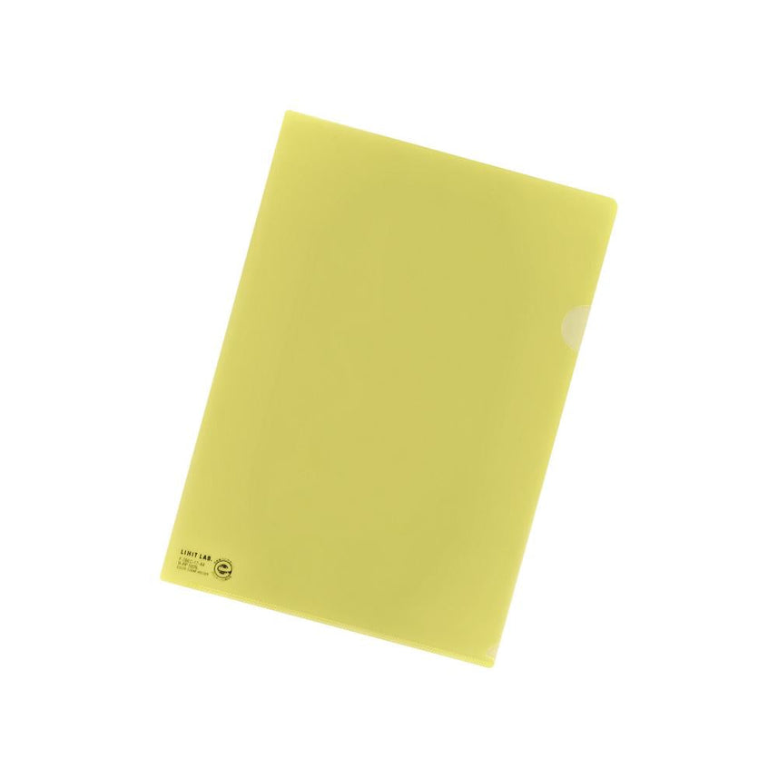 [Set of 5] Color clear folder A4 Eco