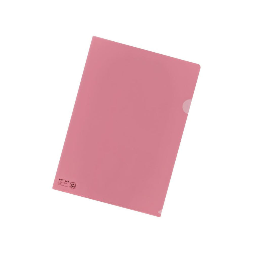 [Set of 5] Color clear folder A4 Eco