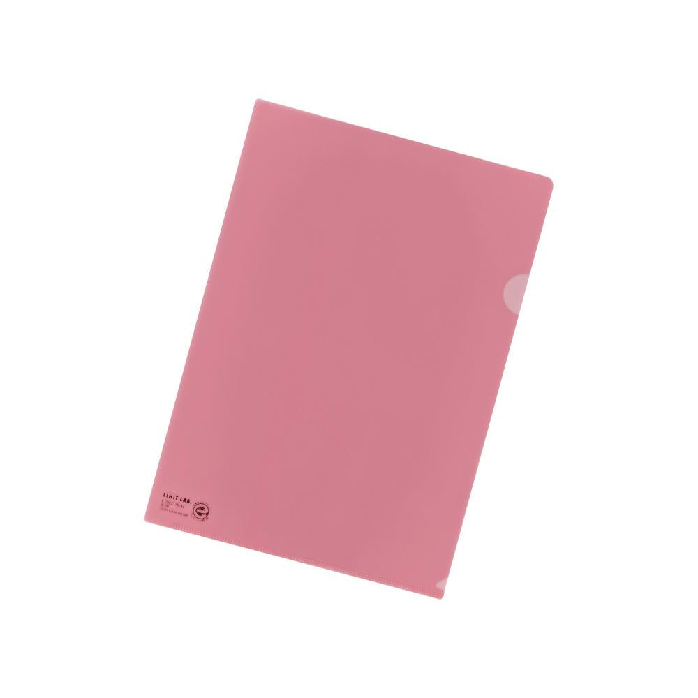 [Set of 5] Color clear folder A4 Eco