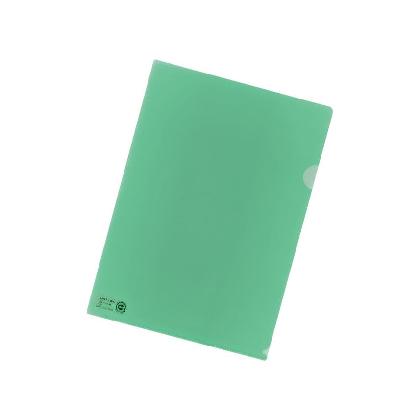 [Set of 5] Color clear folder A4 Eco