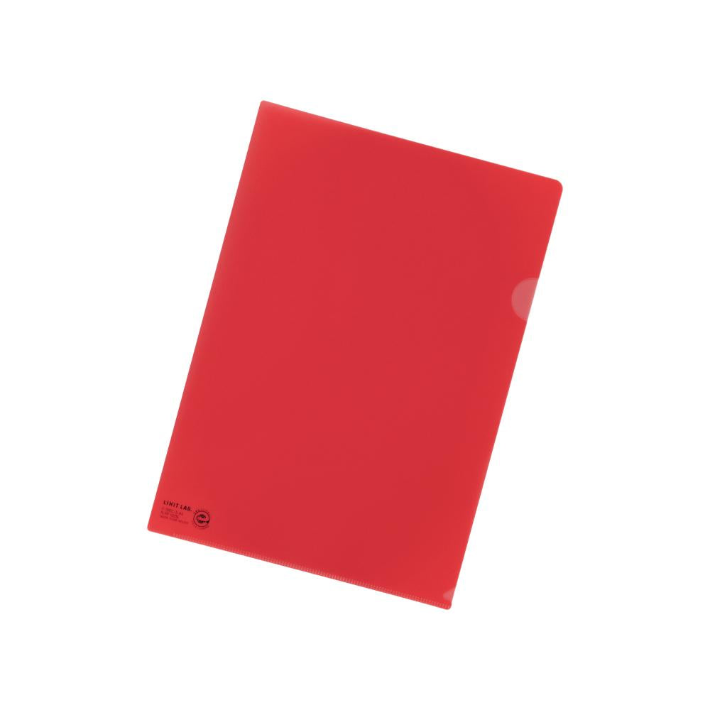 [Set of 5] Color clear folder A4 Eco