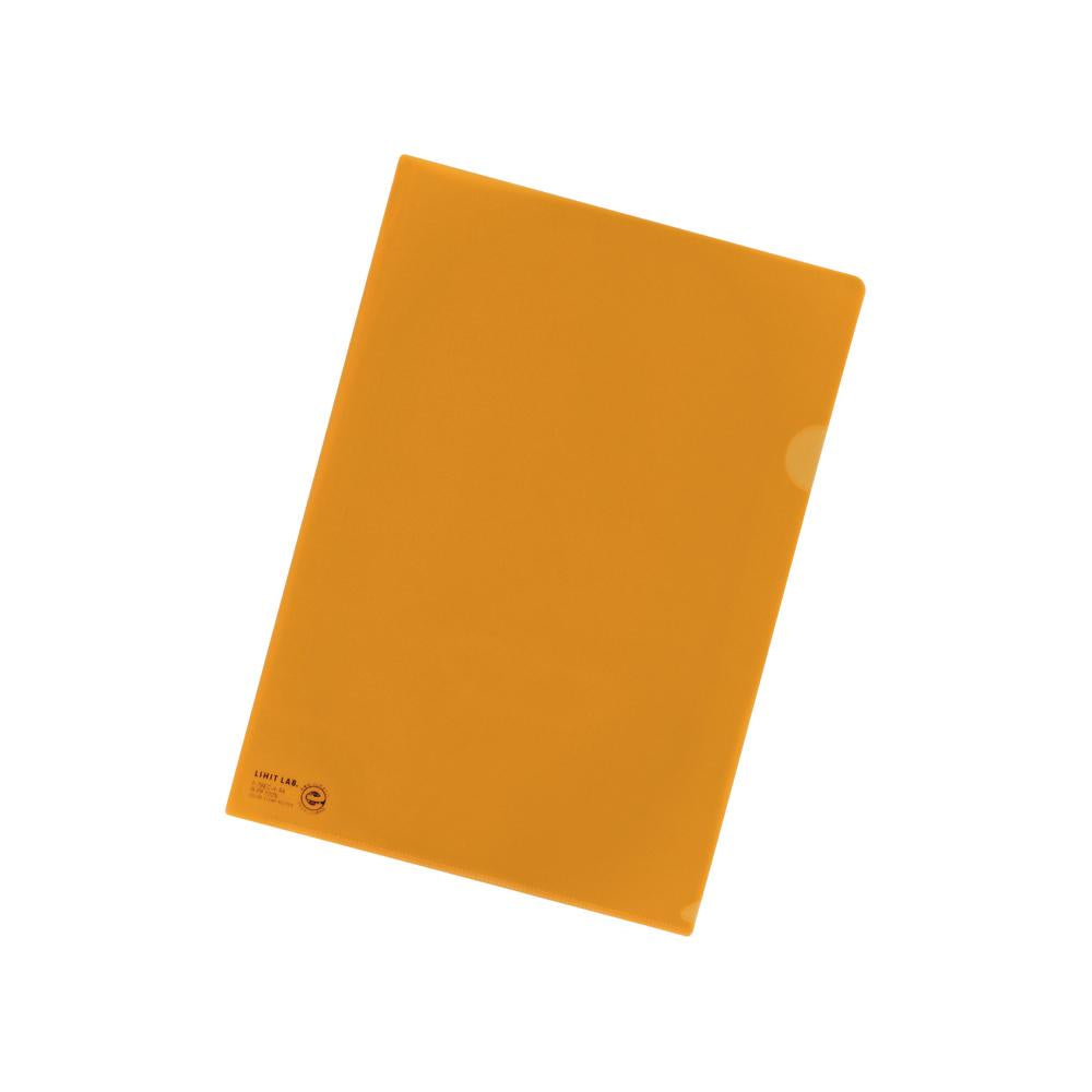 [Set of 5] Color clear folder A4 Eco